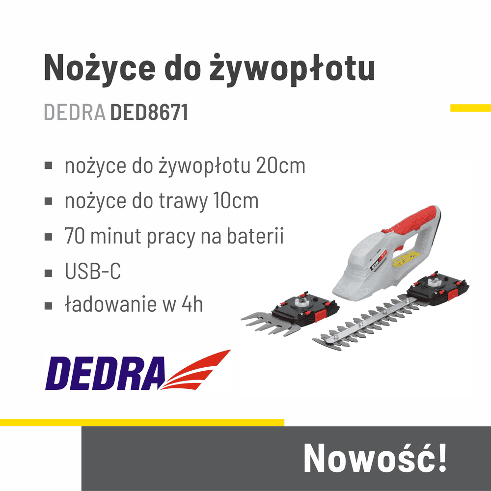DEDRA Nożyce DED8671