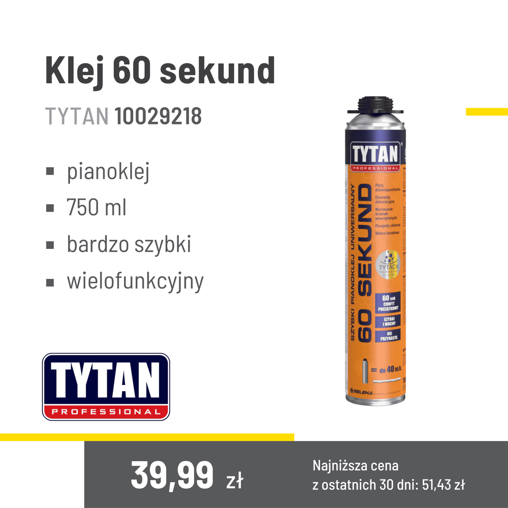 TYTAN Klej 60 Sekund